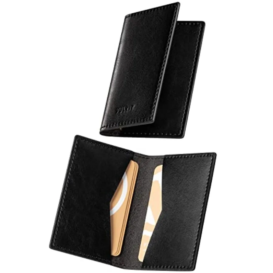 Leather Business Card Holder 2 Sided Slim Business Name Card Organizer for Men or Women, Up to hold 20 cards Vintage
Leather Business Card Holder 2 Sided Slim Business Name Card Organizer for Men or Women, Up to hold 20 cards Vintage