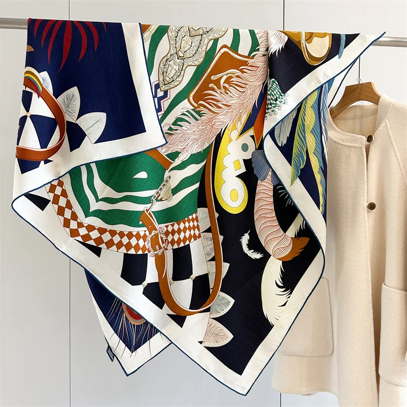 Double Sided Wool Scarf Shawl 2026 Jun Arrival Large Square Wool Foulard Echarpe Cape 132x132CM
Double Sided Wool Scarf Shawl 2026 Jun Arrival Large Square Wool Foulard Echarpe Cape 132x132CM