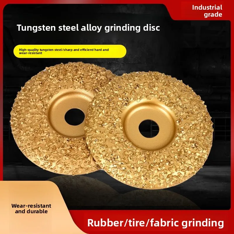 Brazed Tungsten Steel Grinding Disc, Rubber Tire Wood Cemented Carbide Grinding Disc, High Wear-resistant Stone Grinding Disc
Brazed Tungsten Steel Grinding Disc, Rubber Tire Wood Cemented Carbide Grinding Disc, High Wear-resistant Stone Grinding Disc