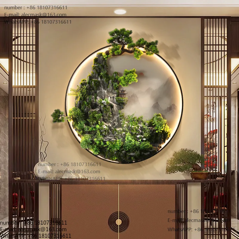 Flowing water generates wealth and enters the entrance, decorative hanging paintings, Chinese Zen rockery fountain feng shui led
Flowing water generates wealth and enters the entrance, decorative hanging paintings, Chinese Zen rockery fountain feng shui led