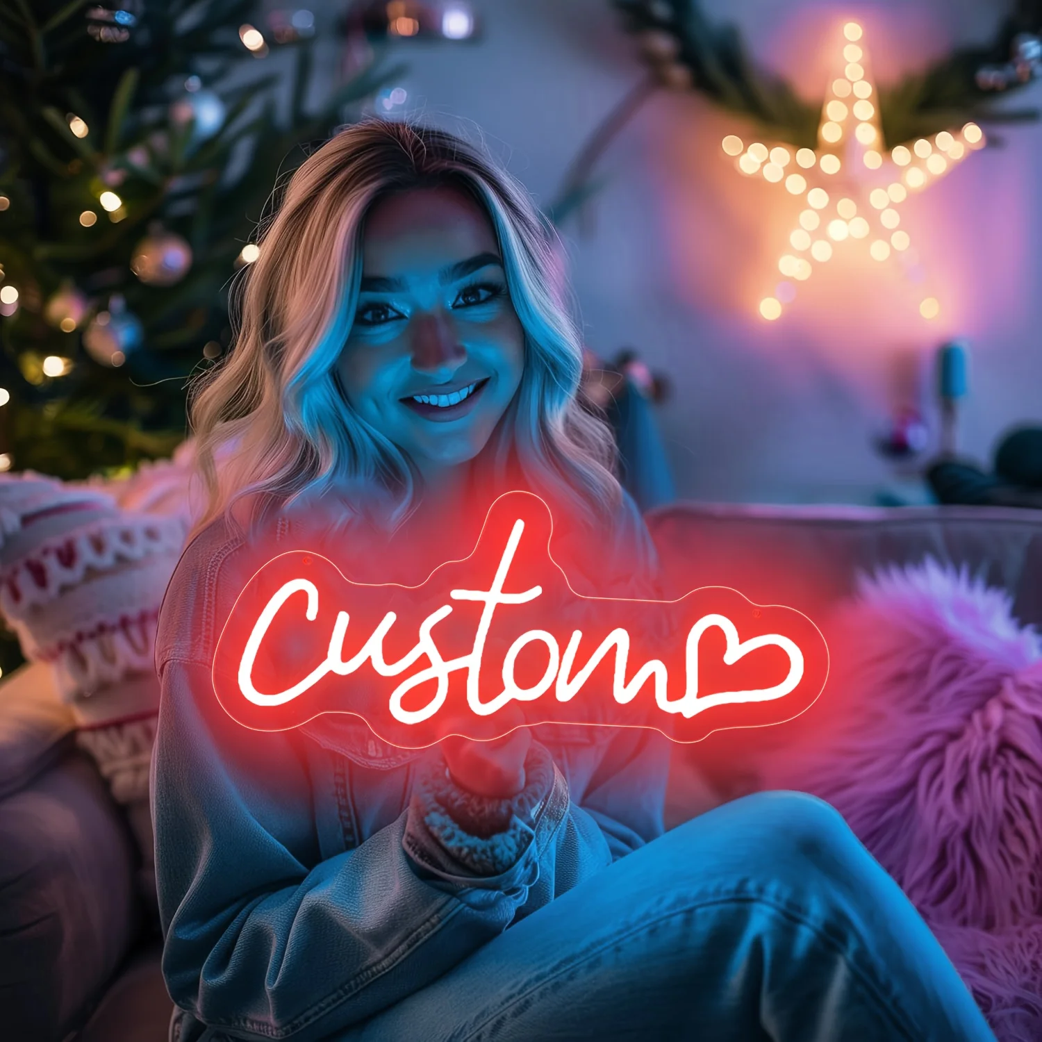 Custom Neon Sign Led Name Light for Kids Name Custom Signs Teenage Gift Led Neon Sign for Wall Decor Bedroom Decor Personalized
Custom Neon Sign Led Name Light for Kids Name Custom Signs Teenage Gift Led Neon Sign for Wall Decor Bedroom Decor Personalized