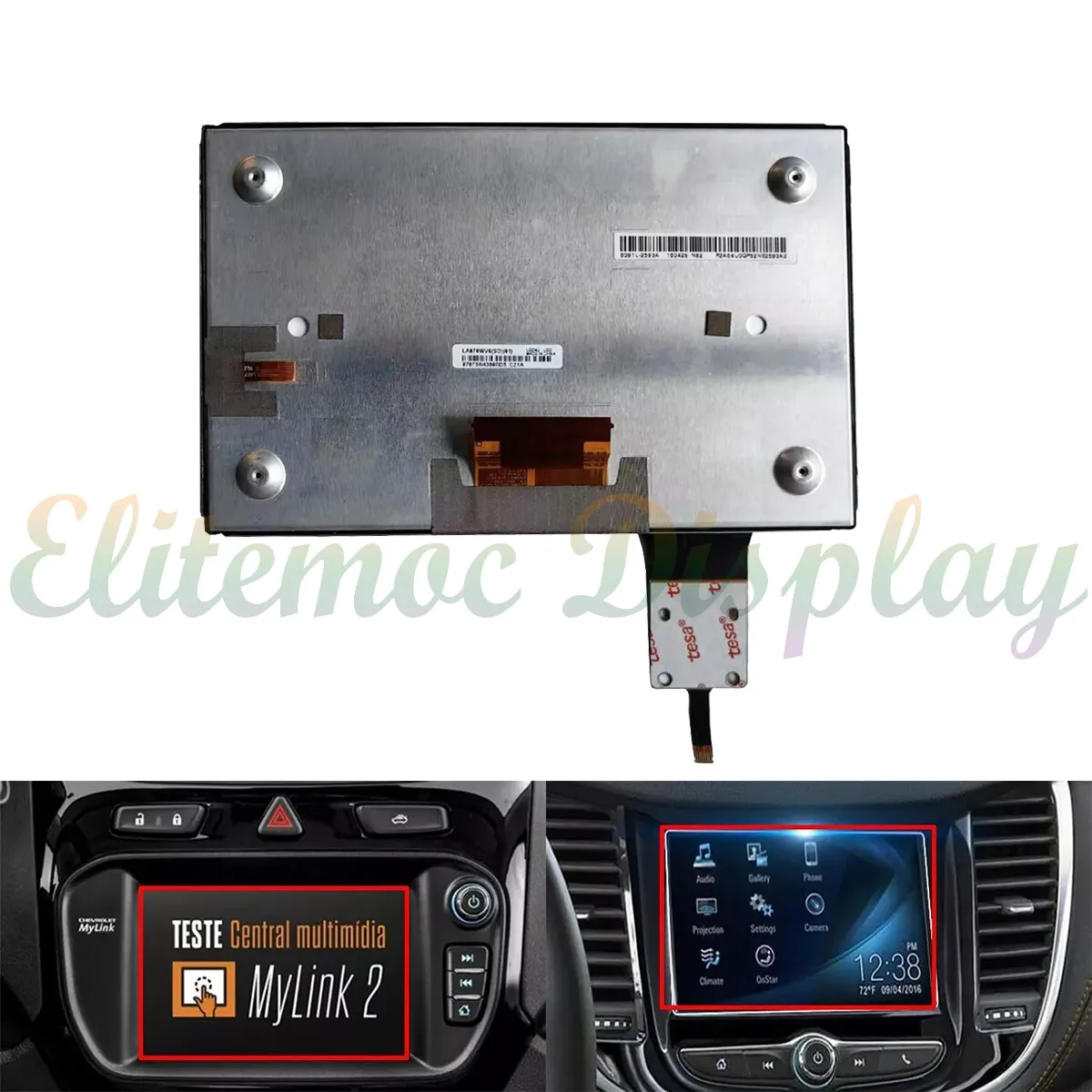 LA070WV6(SD)(01) For Vauxhall Corsa 2015-2019 LCD Display Touch Screen Digitizer Replacement LA070WV6-SD01
LA070WV6(SD)(01) For Vauxhall Corsa 2015-2019 LCD Display Touch Screen Digitizer Replacement LA070WV6-SD01