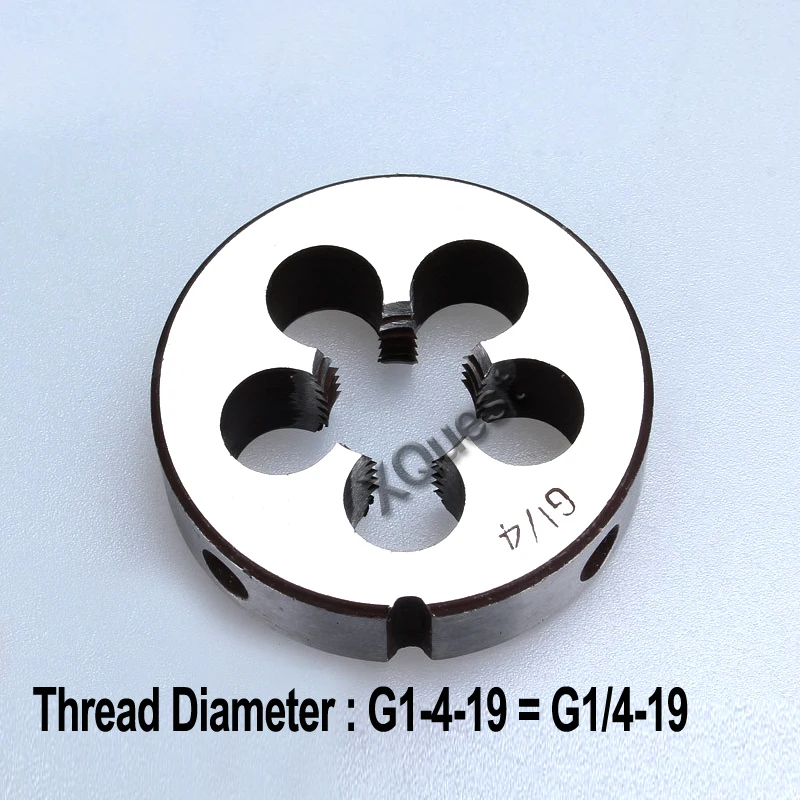 XQuest pipe thread Round die BSPF Rp G 1/4 1/8 3/8 5/8 1/2 3/4 Right Hand Pipe thread Round dies 1/4-19 1/8-28 3/8-19 1/2-14
XQuest pipe thread Round die BSPF Rp G 1/4 1/8 3/8 5/8 1/2 3/4 Right Hand Pipe thread Round dies 1/4-19 1/8-28 3/8-19 1/2-14
