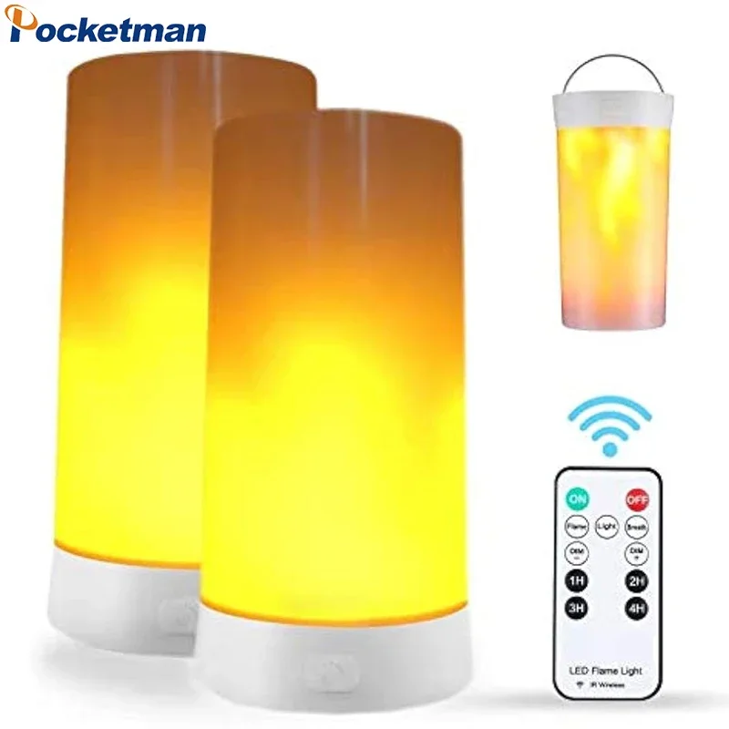 LED Flame Light USB Rechargeable Night Lamp Waterproof Dimmable Flameless Candles Bulb for Party Garden Camping Halloween Xmas
LED Flame Light USB Rechargeable Night Lamp Waterproof Dimmable Flameless Candles Bulb for Party Garden Camping Halloween Xmas