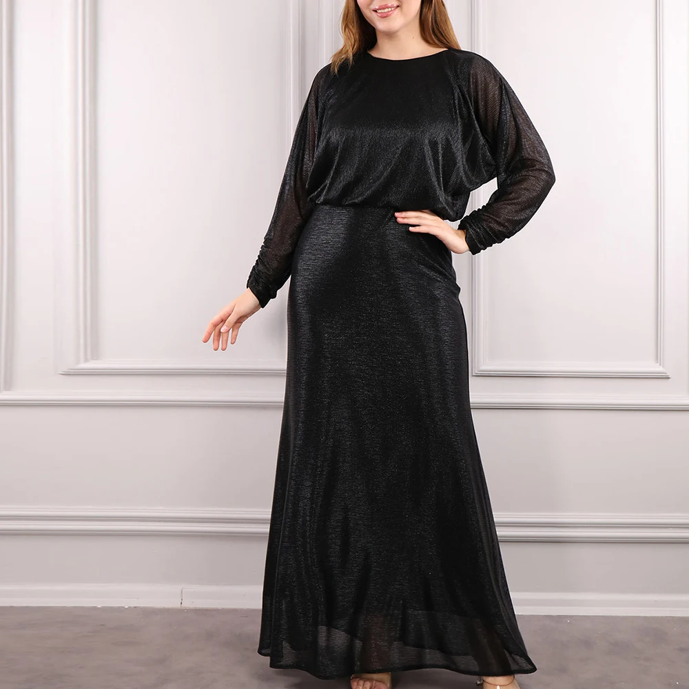 Customized Modern Off the Shoulder Chiffon Evening Dresses Fashion Crew Neck Long Sleeves Straight Floor Length Celebrity Gowns
Customized Modern Off the Shoulder Chiffon Evening Dresses Fashion Crew Neck Long Sleeves Straight Floor Length Celebrity Gowns