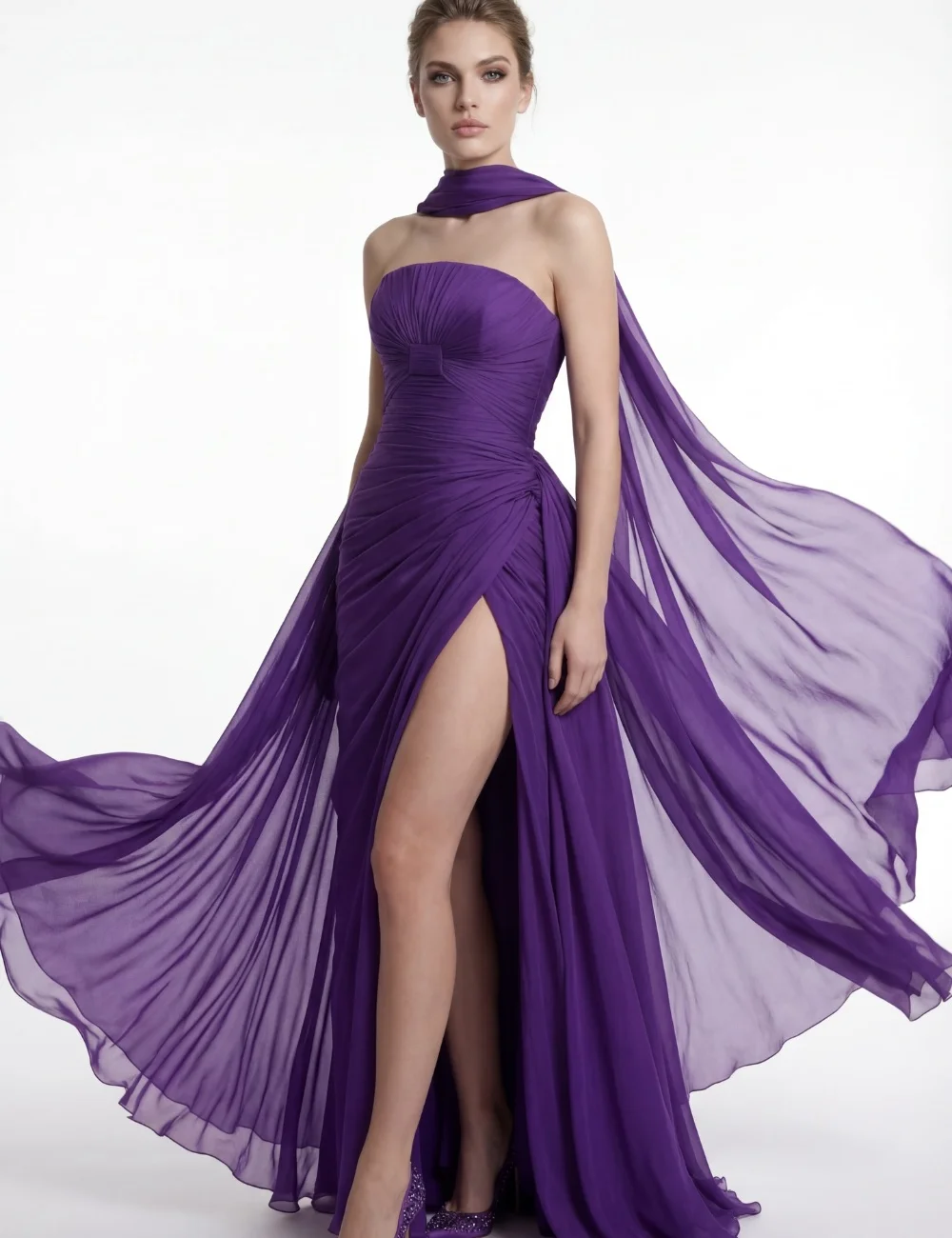 Customized Purple Sexy Sizes Available Pleat Ruched Draped A-line Strapless Long Dresses Evening Dresses For Birthday Party
Customized Purple Sexy Sizes Available Pleat Ruched Draped A-line Strapless Long Dresses Evening Dresses For Birthday Party