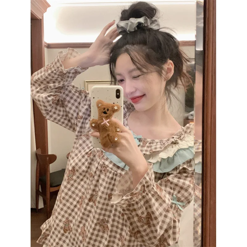 PJs SetWomen's pajama setKorean versionFashionable home clothes, pajamasCute and soft pajama setWomen's warm winter pajamas
PJs SetWomen's pajama setKorean versionFashionable home clothes, pajamasCute and soft pajama setWomen's warm winter pajamas