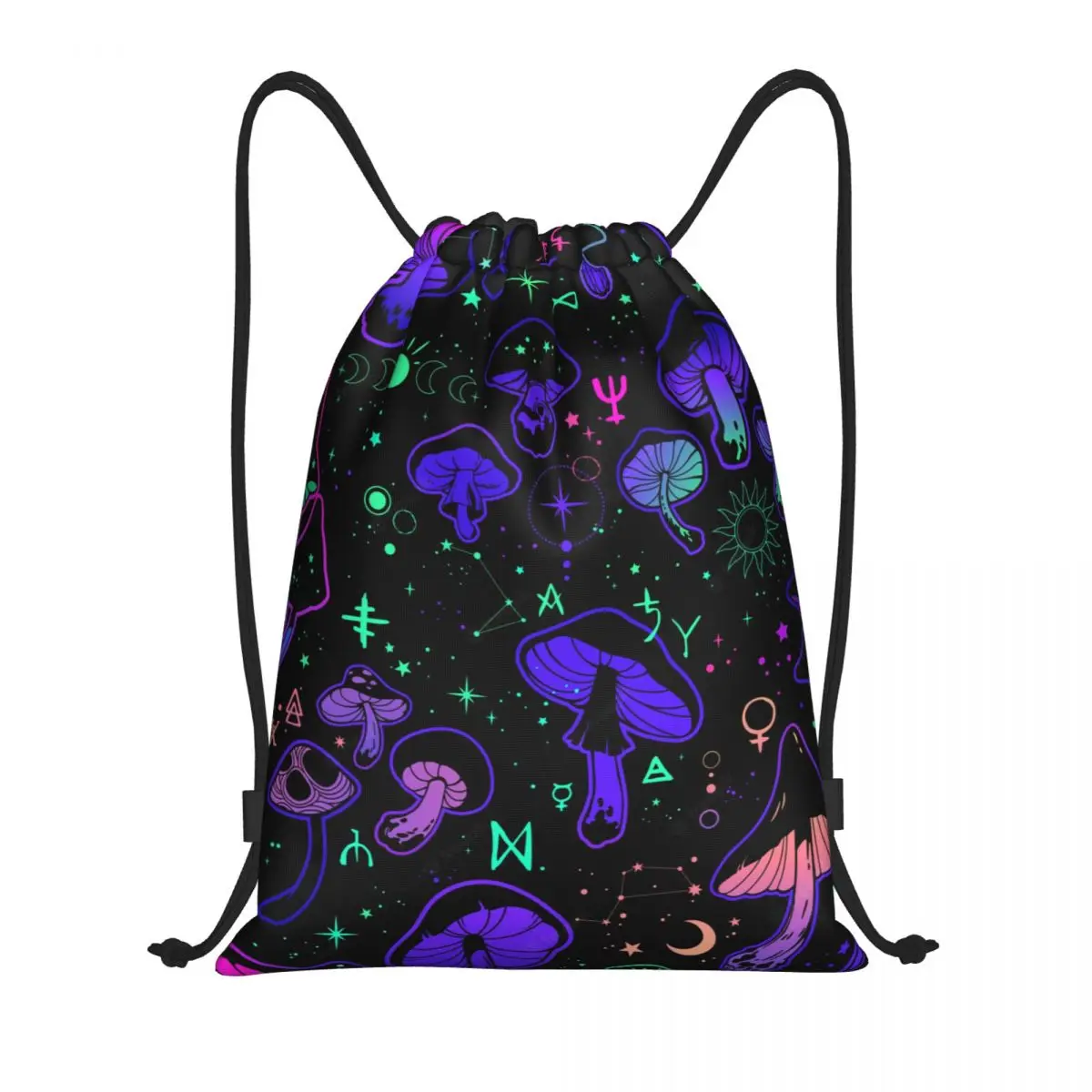 Пользовательские психоделические волшебные грибы с символами в стиле бохо, сумка на шнурке для покупок, рюкзаки для йоги, женские и мужские спортивные рюкзаки для спортзала
Пользовательские психоделические волшебные грибы с символами в стиле бохо, сумка на шнурке для покупок, рюкзаки для йоги, женские и мужские спортивные рюкзаки для спортзала
