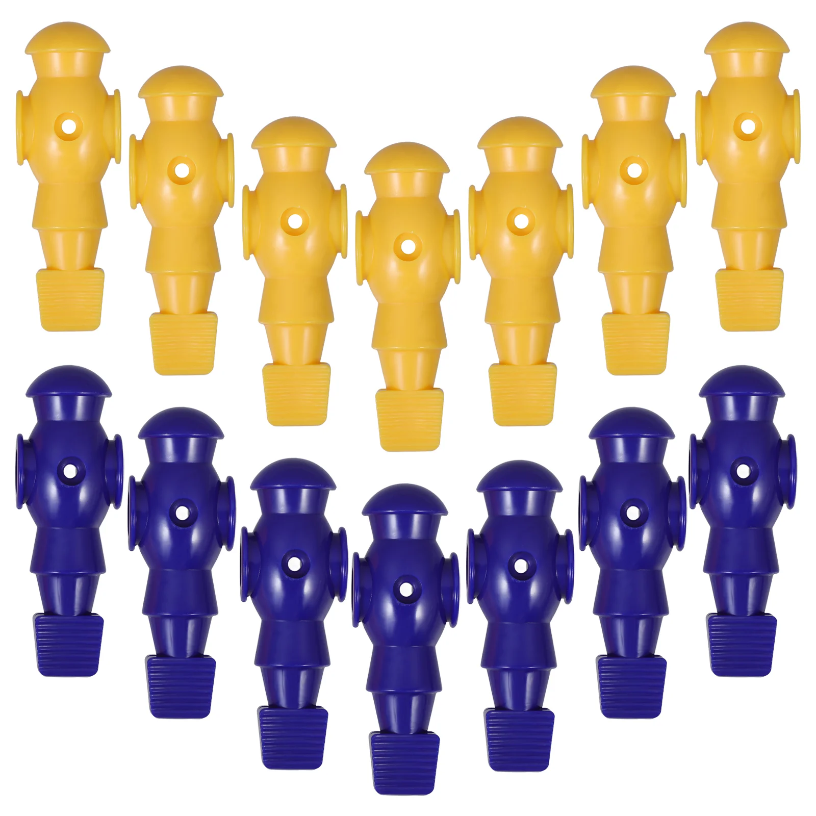 26 Pcs Foosball Replacement Players 107mm Height Plastic Figurines Compatible Standard Tables Table Soccer Game Parts
26 Pcs Foosball Replacement Players 107mm Height Plastic Figurines Compatible Standard Tables Table Soccer Game Parts