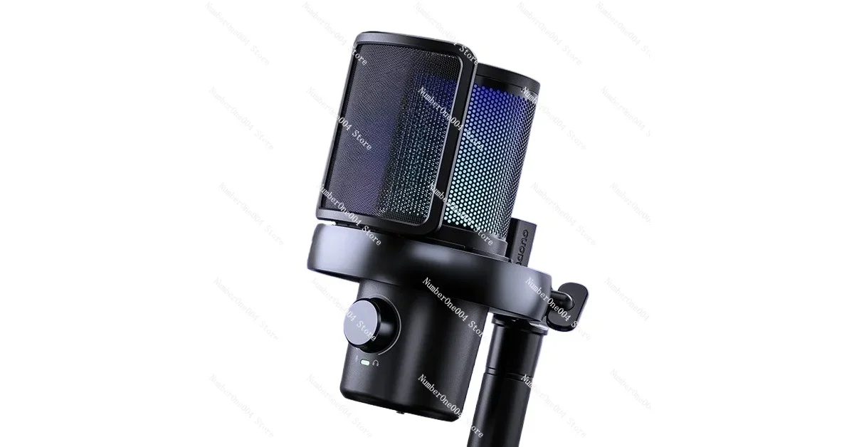 DM40 Live Condenser Microphone with Sound Card for Computer Mobile Phone Gaming Radio K-Singing
DM40 Live Condenser Microphone with Sound Card for Computer Mobile Phone Gaming Radio K-Singing