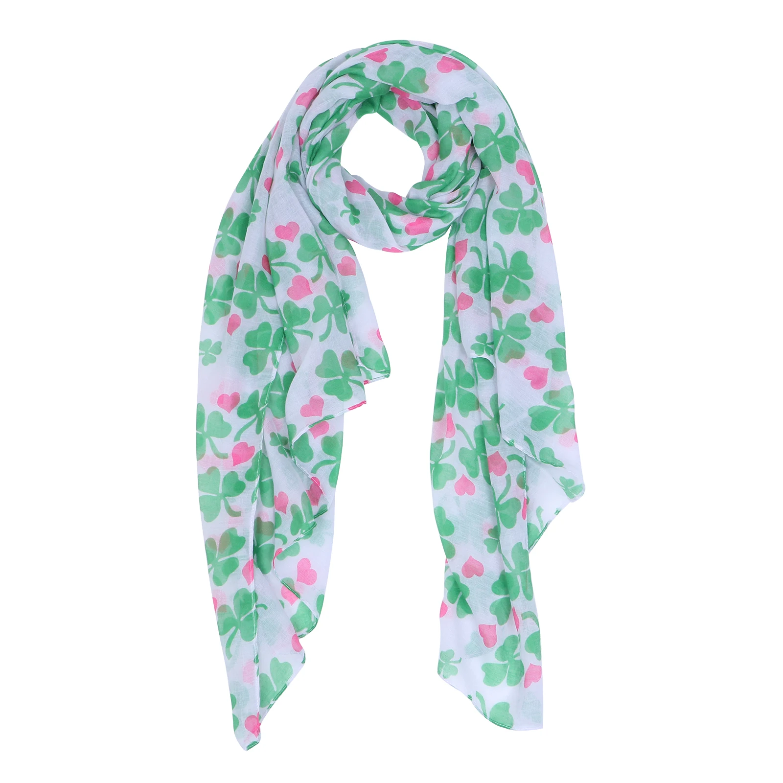 Black Women Scarf Fashion Lady Belt Stylish Warm Shamrock Lightweight Creative Printed Long Silk Muffler Woman
Black Women Scarf Fashion Lady Belt Stylish Warm Shamrock Lightweight Creative Printed Long Silk Muffler Woman