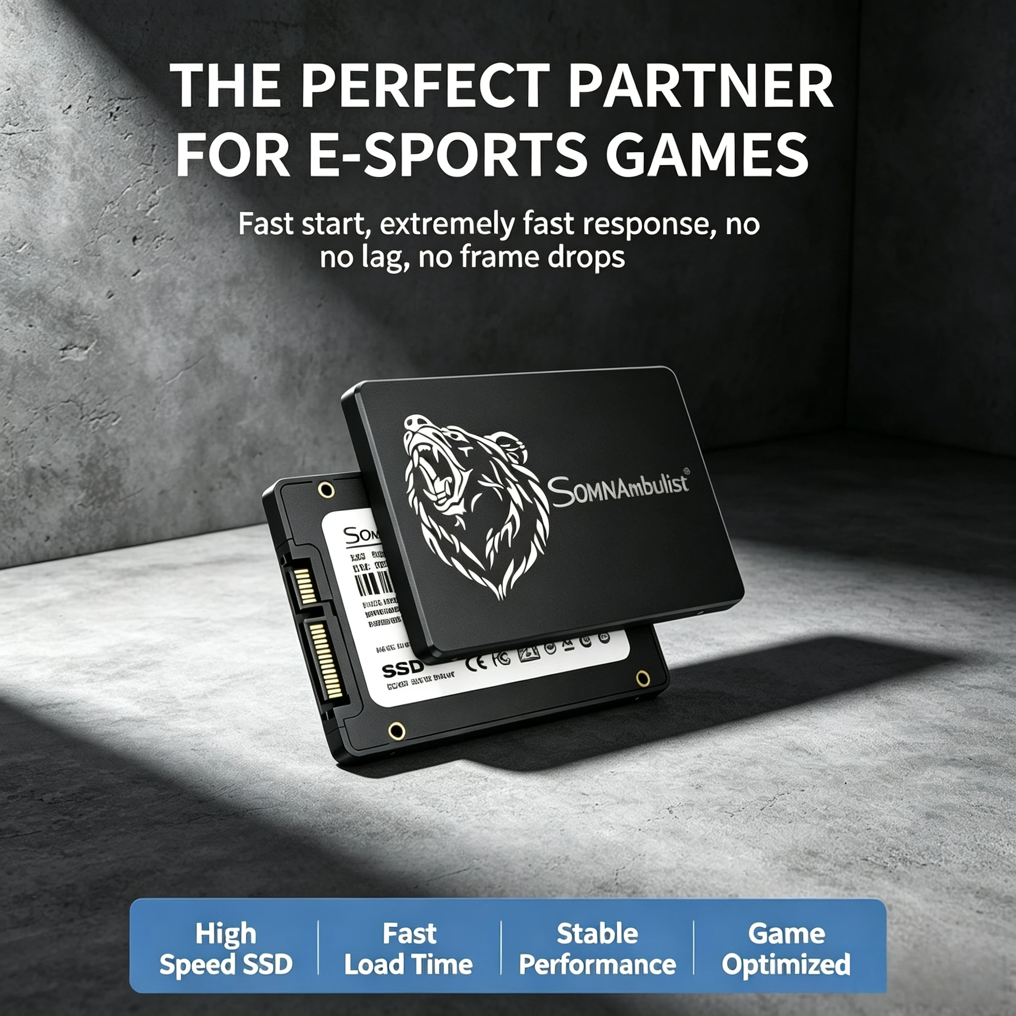 SomnAmbulist 2.5 Inch SATA3 SSD Internal Hard Drive 240GB 480GB 960GB 1TB For Desktop Notebook Upgrade Efficient Storage
SomnAmbulist 2.5 Inch SATA3 SSD Internal Hard Drive 240GB 480GB 960GB 1TB For Desktop Notebook Upgrade Efficient Storage