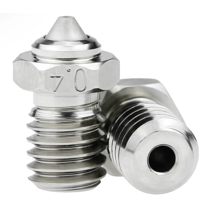 Bimetallic Nozzles Carbon Fiber Consumables Printable Chromium-Zirconium Copper Nozzles For E3D V6 3D Printer Accessories
Bimetallic Nozzles Carbon Fiber Consumables Printable Chromium-Zirconium Copper Nozzles For E3D V6 3D Printer Accessories