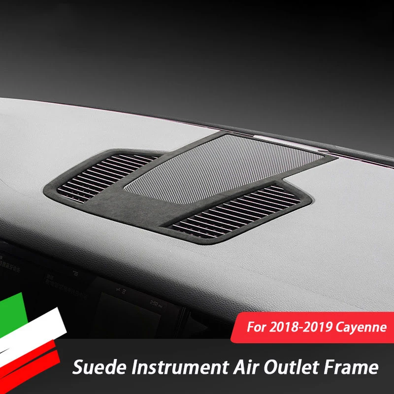 Top Suede Car Central Instrument Air Conditioning outlet Panel Decoration Cover For Porsche Cayenne 2018 2019 2020 2021
Top Suede Car Central Instrument Air Conditioning outlet Panel Decoration Cover For Porsche Cayenne 2018 2019 2020 2021