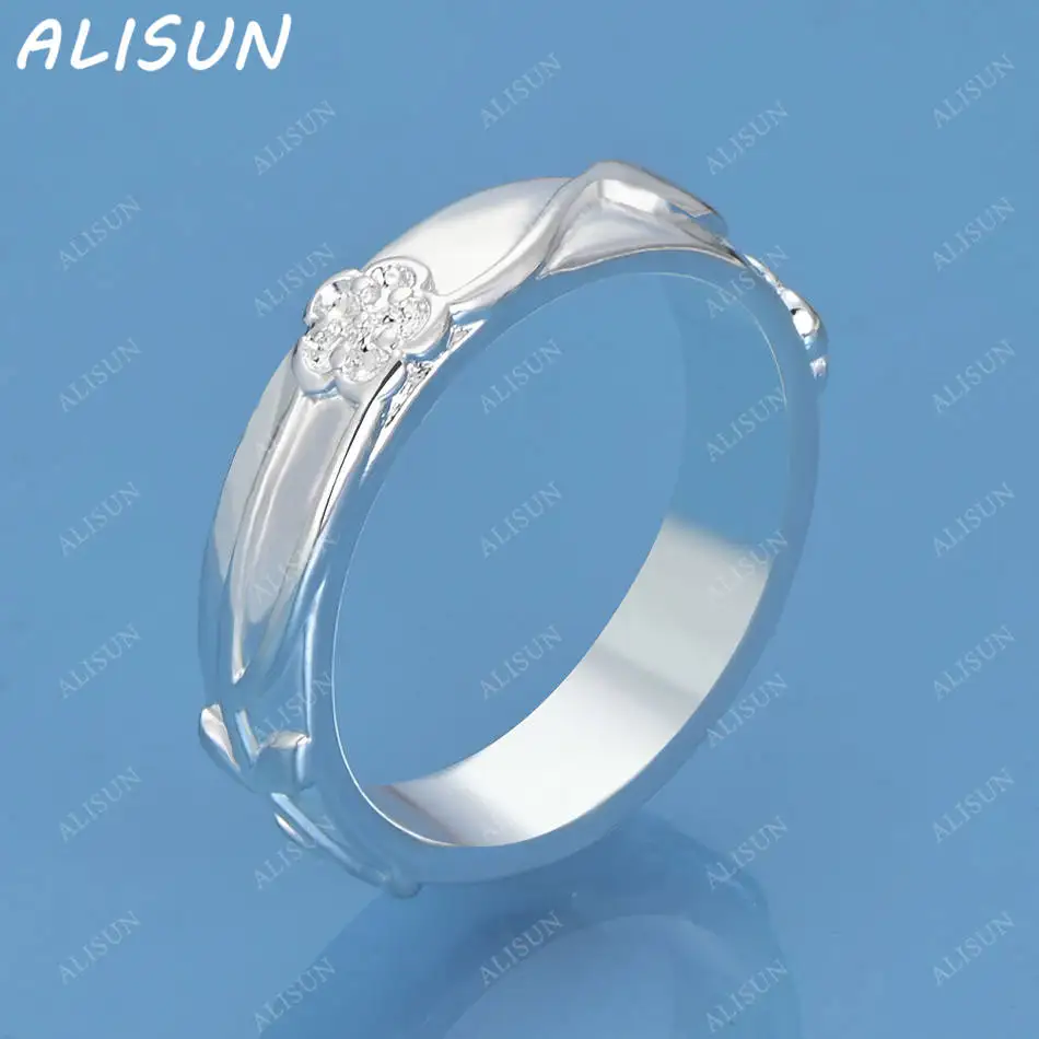 ALISUN 925 Sterling Silver Zircons Patterned Ring Wedding Ring For Women Grace Jewelry Trend Fashionable Birthday Party Gifts
ALISUN 925 Sterling Silver Zircons Patterned Ring Wedding Ring For Women Grace Jewelry Trend Fashionable Birthday Party Gifts
