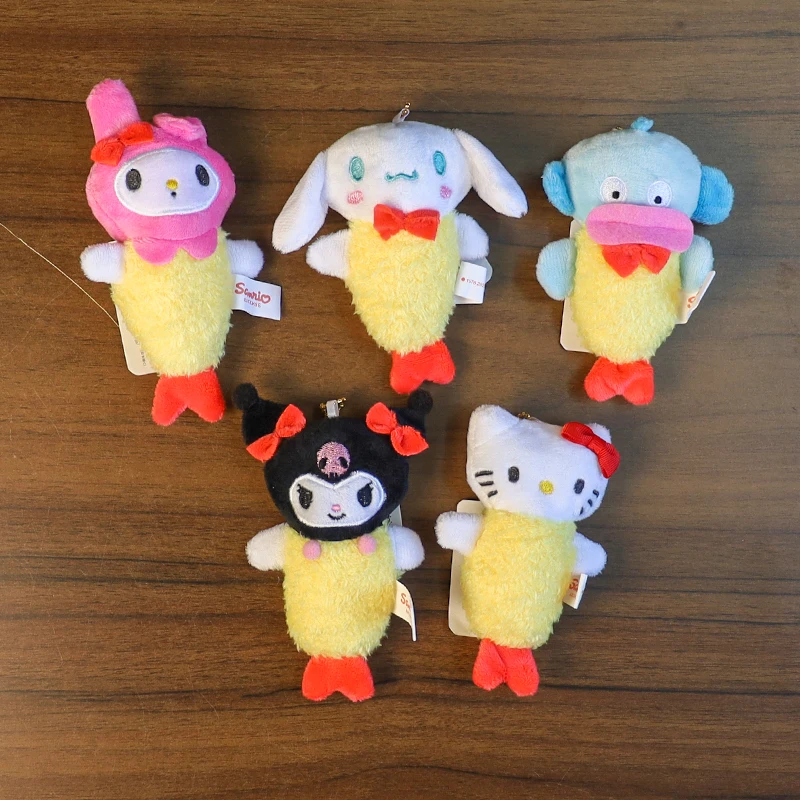 Креветки Tempura Kuromi Hello Kitty, плюшевые подвески Cinnamoroll My Melody Hello Kitty Uoaru, плюшевые куклы, брелки, сумка, подвески, подарок
Креветки Tempura Kuromi Hello Kitty, плюшевые подвески Cinnamoroll My Melody Hello Kitty Uoaru, плюшевые куклы, брелки, сумка, подвески, подарок