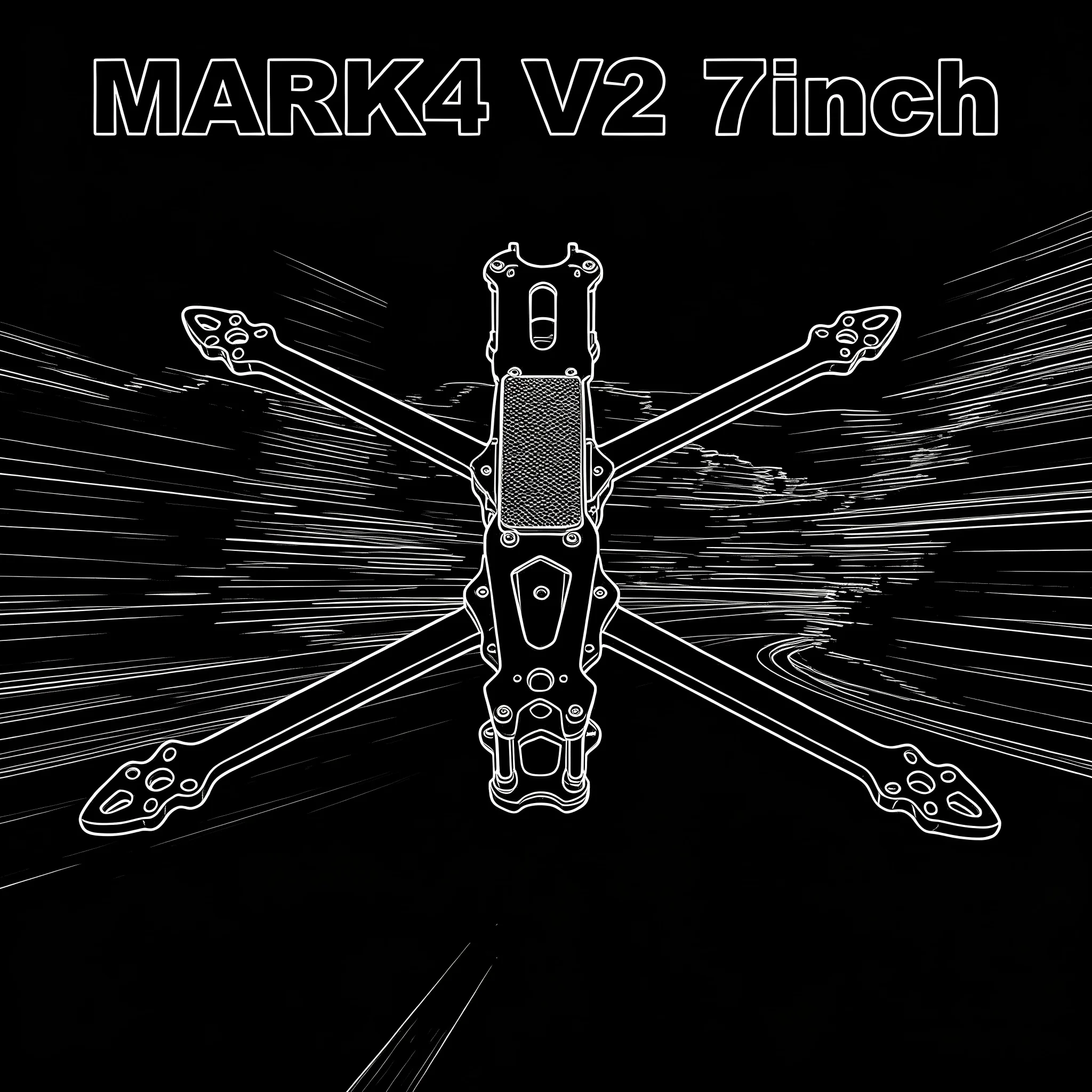 Rctosky MARK4 V2 7inch F722 Flight Control 45/60A 4INI ESC rack drone FPV carbon fiber PV Racing Drone Quadcopter Freestyle
Rctosky MARK4 V2 7inch F722 Flight Control 45/60A 4INI ESC rack drone FPV carbon fiber PV Racing Drone Quadcopter Freestyle