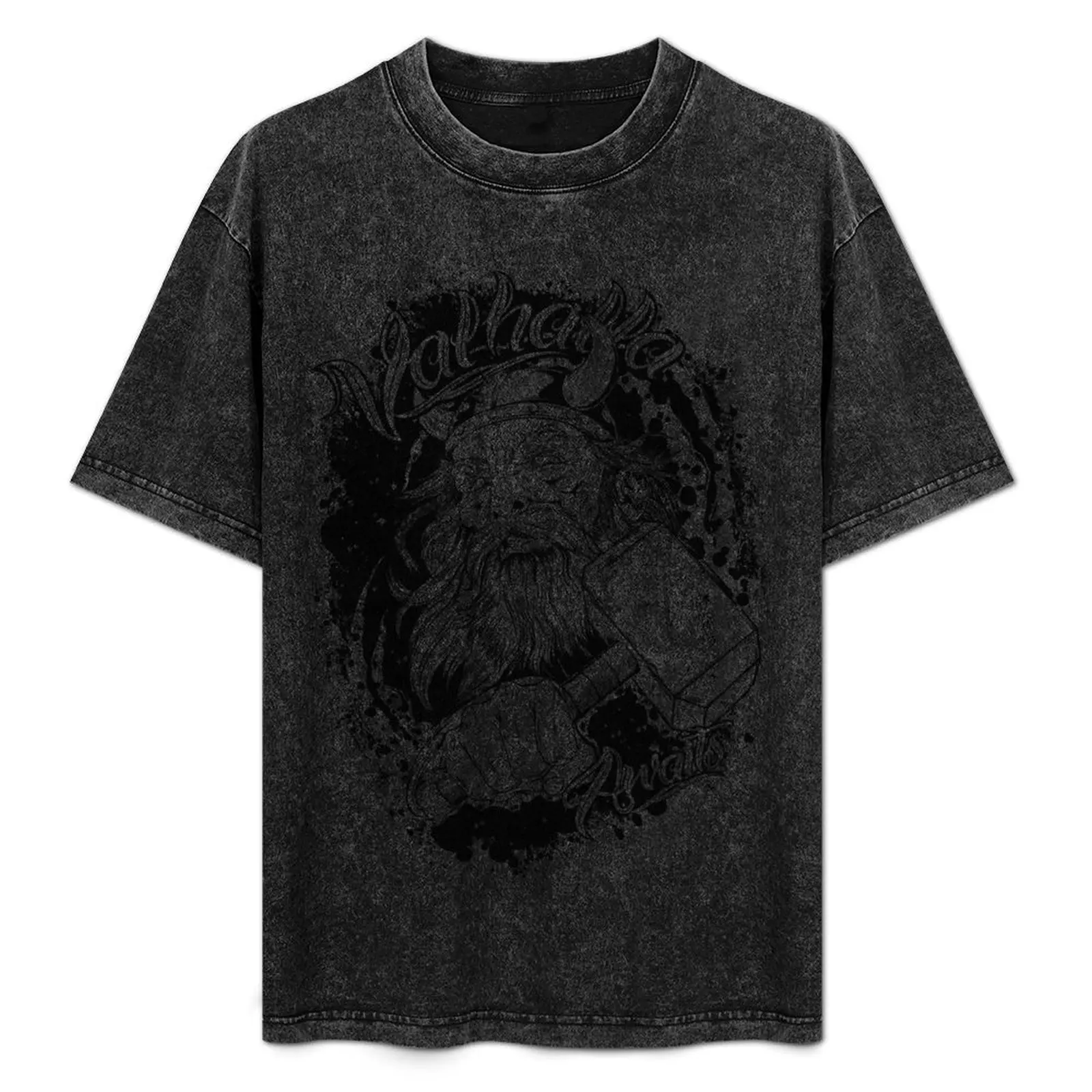 Valhalla Awaits T-Shirt man t shirt blue archive vintage custom shirt plain black t shirts men
Valhalla Awaits T-Shirt man t shirt blue archive vintage custom shirt plain black t shirts men