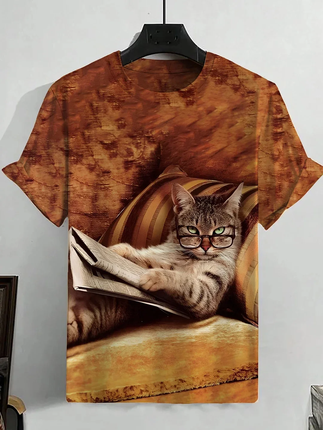 Summer Fun Men and Women Fashion Abstract Animal Kitten Pig Print T-shirt Casual Harajuku Street Style Crew Neck Short Sleeve
Summer Fun Men and Women Fashion Abstract Animal Kitten Pig Print T-shirt Casual Harajuku Street Style Crew Neck Short Sleeve