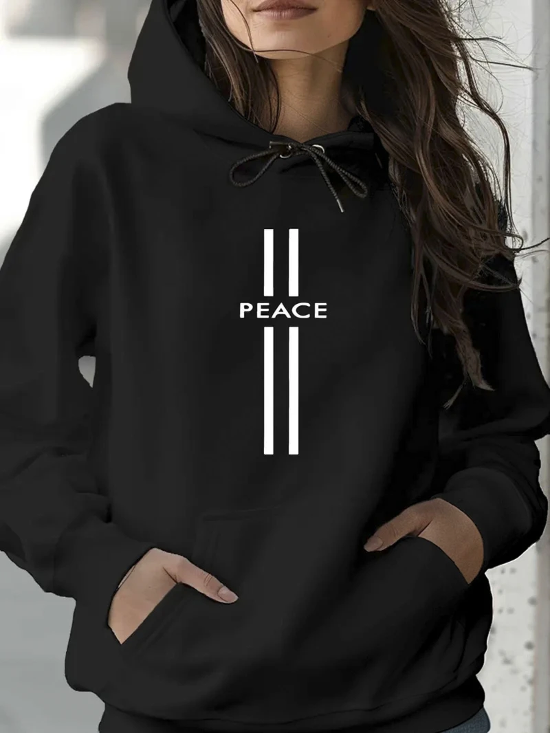 2025 Autumn and Winter Women ㎡ Casual Hoodie Peace Print Loose Fit Long Sleeve High-end Luxury Is for Both Men and Women Top Y2k
2025 Autumn and Winter Women ㎡ Casual Hoodie Peace Print Loose Fit Long Sleeve High-end Luxury Is for Both Men and Women Top Y2k