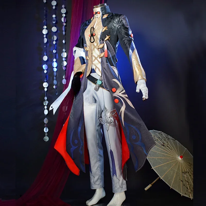 MN1 Honkai Star Rail Blade Cosplay Costume Wig Uniform Earrings Stellaron Hunters Astral Express Halloween Party Outfit Wome8/yG
MN1 Honkai Star Rail Blade Cosplay Costume Wig Uniform Earrings Stellaron Hunters Astral Express Halloween Party Outfit Wome8/yG