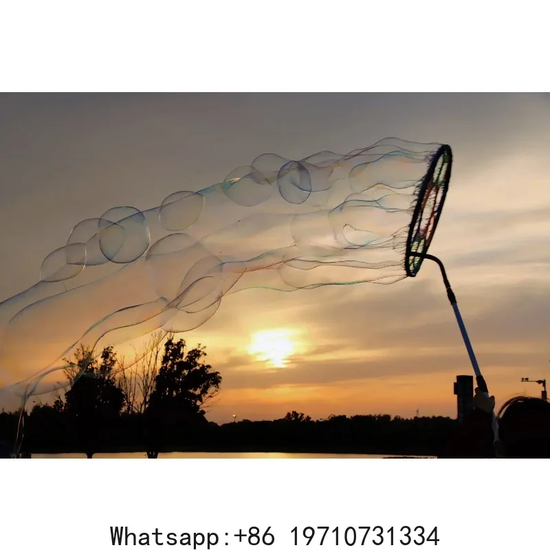 Bubble Show Stage Props Performance Sky Full of Stars Rainbow Dragon 45CM Bubble Circle Big Bubble
Bubble Show Stage Props Performance Sky Full of Stars Rainbow Dragon 45CM Bubble Circle Big Bubble