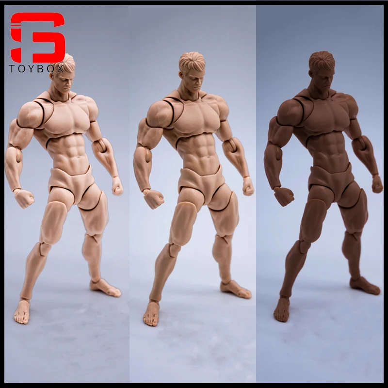 Wind Toys 1/12 Male Muscle Super Flexible Joint Body 16cm Man Action Figure Doll Model with Head Sculpt 7 Pair of Hands
Wind Toys 1/12 Male Muscle Super Flexible Joint Body 16cm Man Action Figure Doll Model with Head Sculpt 7 Pair of Hands