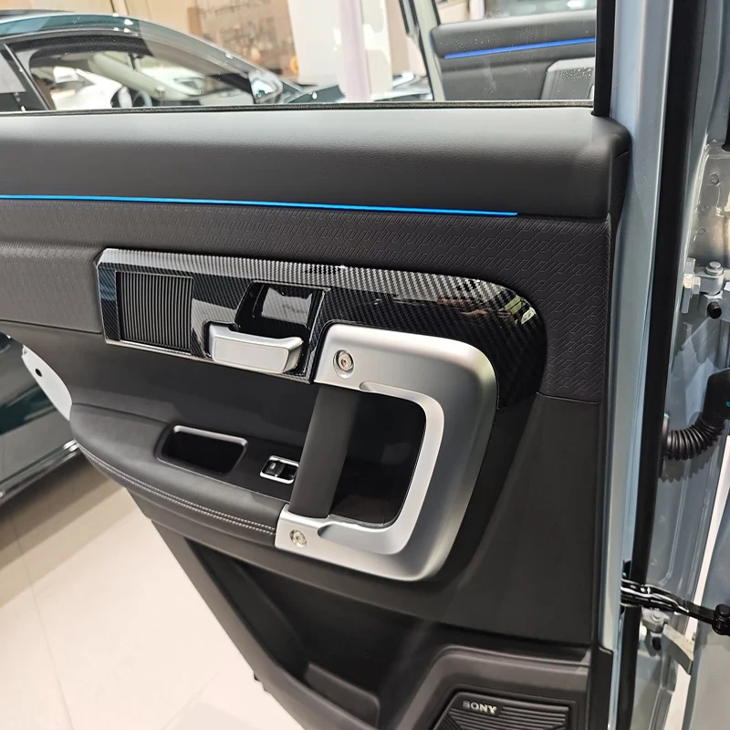 For Chery Jaecoo 7 Explore 06 2023 2024 2025 Interior Door Handles Cover Decoration cover Trim ABS Carbon Accessories
For Chery Jaecoo 7 Explore 06 2023 2024 2025 Interior Door Handles Cover Decoration cover Trim ABS Carbon Accessories