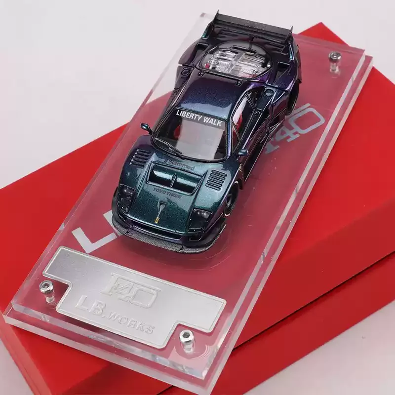 Модель звезды в масштабе 1:64 F40 LBWK, модель автомобиля из сплава металла, статическая коллекция, украшенные праздничные подарки, игрушки, классический сувенир, подарок
Модель звезды в масштабе 1:64 F40 LBWK, модель автомобиля из сплава металла, статическая коллекция, украшенные праздничные подарки, игрушки, классический сувенир, подарок