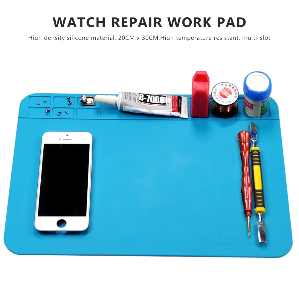 Smartphone Repair Mat ESD Antistatic Heat Resistant Insulation Work Mat Soldering Station Kit Silicone Repair Pad Maintenance
Smartphone Repair Mat ESD Antistatic Heat Resistant Insulation Work Mat Soldering Station Kit Silicone Repair Pad Maintenance