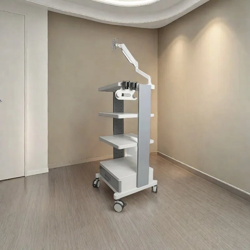 Clinic Medical Rolling Trolley Portable Folding Metal Wheels Drawers Storage Equipment Furniture Aesthetic Professional
Clinic Medical Rolling Trolley Portable Folding Metal Wheels Drawers Storage Equipment Furniture Aesthetic Professional