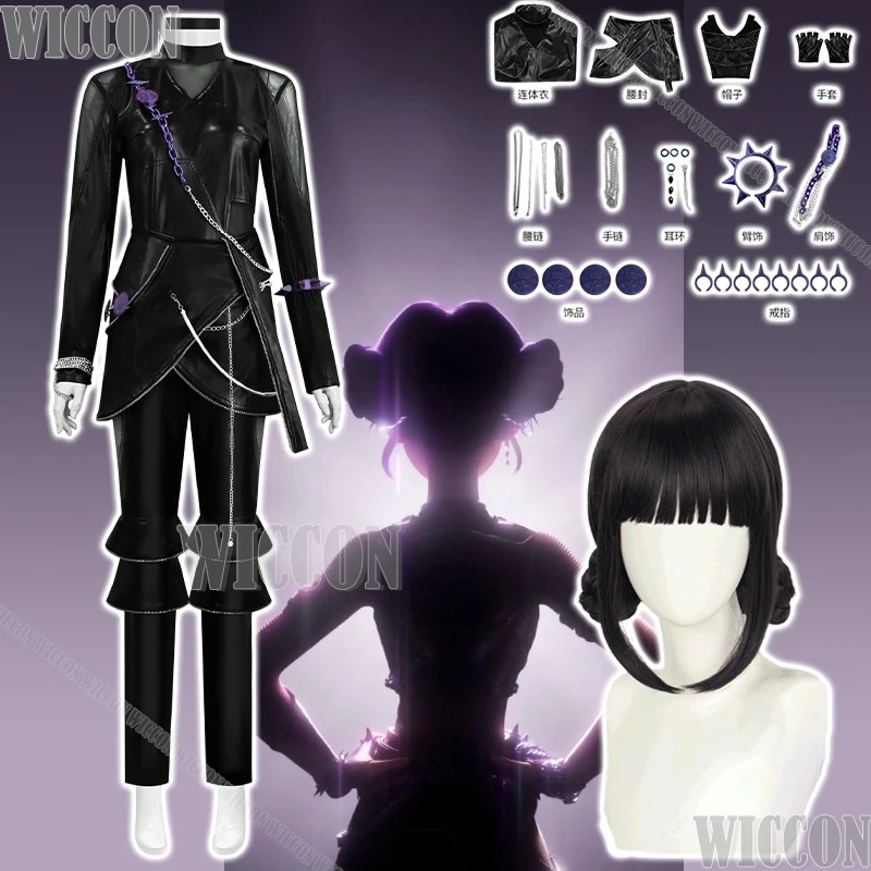 Huntrix Zoey Cosplay Korea Idol Kpop Demon Sexy Pu Punk Jumpsuit Black Battle Costume Ninja Jirai Kei 코스프레 Halloween Party Cos
Huntrix Zoey Cosplay Korea Idol Kpop Demon Sexy Pu Punk Jumpsuit Black Battle Costume Ninja Jirai Kei 코스프레 Halloween Party Cos