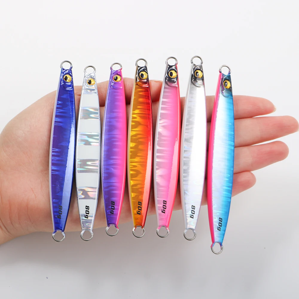 Jigging Pro Lure Fishing Technique Lure 60g 80g 100g 150g Ocean Boat Fishing Jigbait Slow Pitch Jig Lure for Saltwater Fishing
Jigging Pro Lure Fishing Technique Lure 60g 80g 100g 150g Ocean Boat Fishing Jigbait Slow Pitch Jig Lure for Saltwater Fishing
