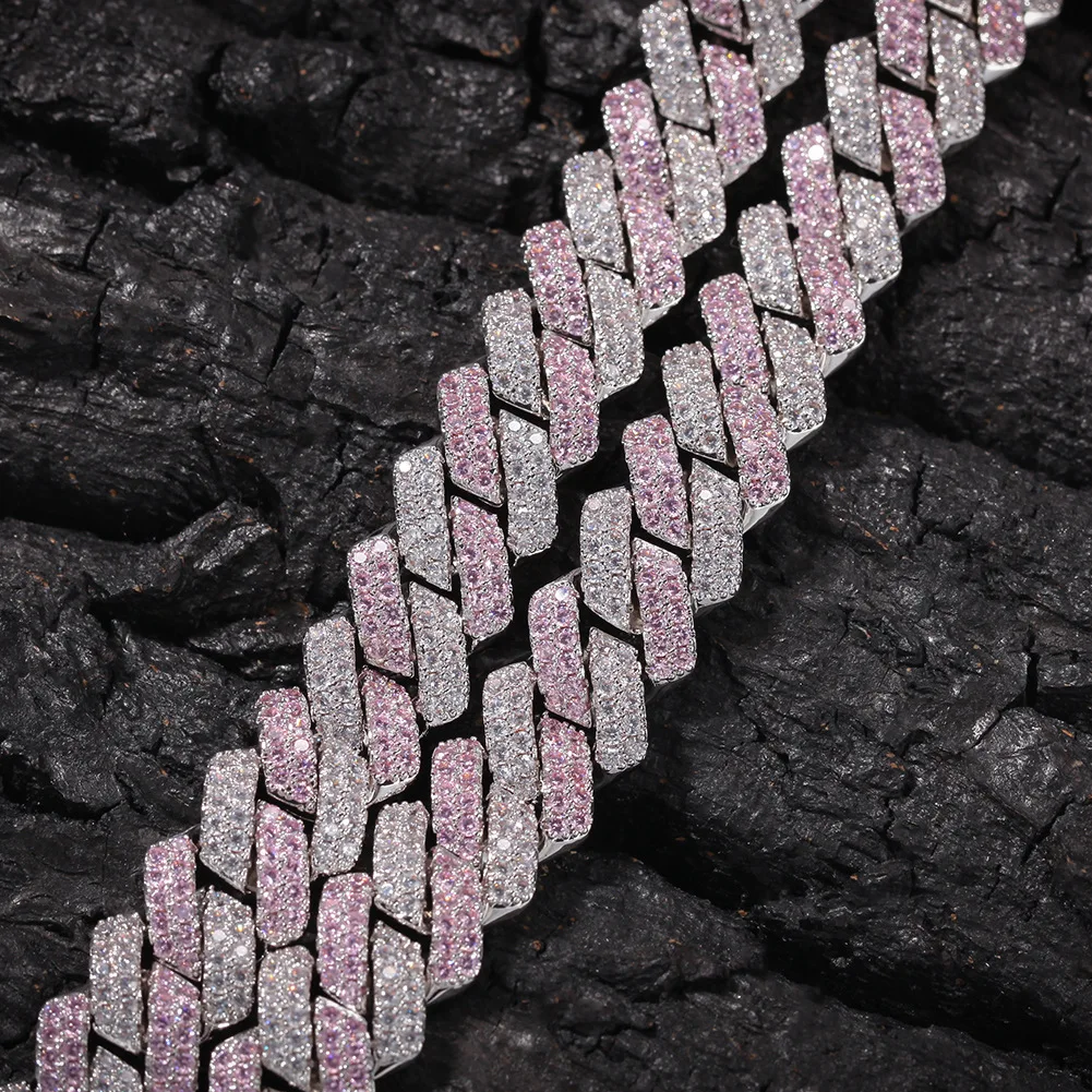 Blue And Pink Zircon Bling Bling Iced Out Brass Chain CZ Necklace Fashion Hip Hop Jewelry BN029
Blue And Pink Zircon Bling Bling Iced Out Brass Chain CZ Necklace Fashion Hip Hop Jewelry BN029