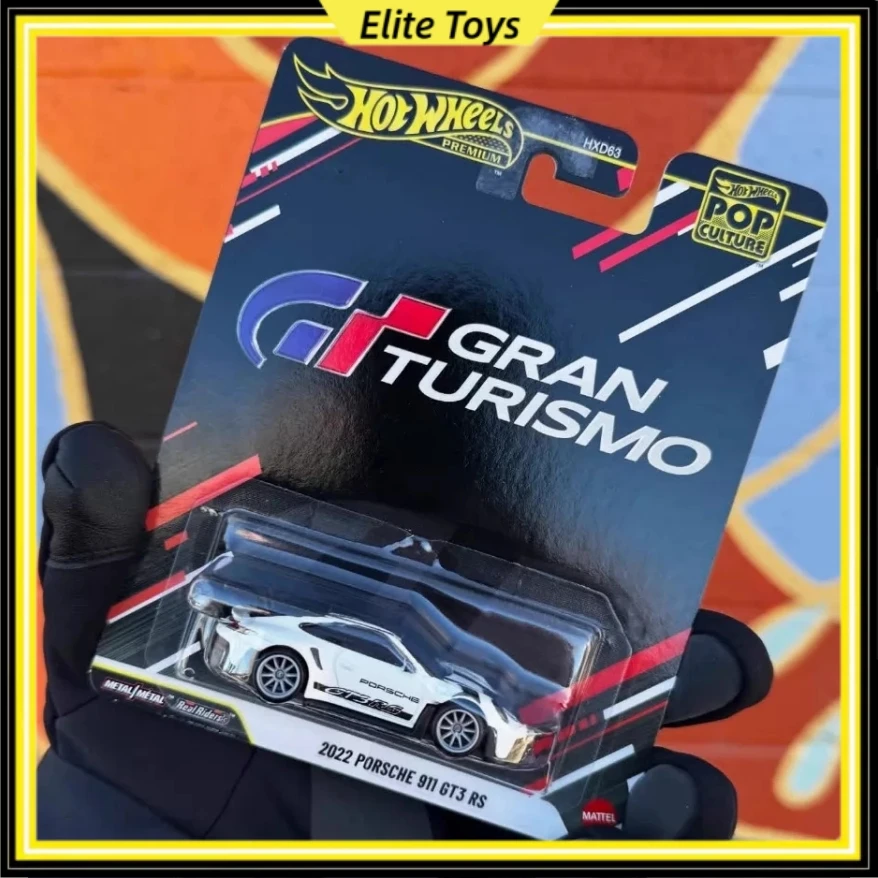 Hot Wheels Premium 2026 Новая поп-культура 2022 Porsche 911 GT3 RS Gran Turismo 1:64 Литая под давлением модель автомобиля Коллекционная игрушка-игрушка
Hot Wheels Premium 2026 Новая поп-культура 2022 Porsche 911 GT3 RS Gran Turismo 1:64 Литая под давлением модель автомобиля Коллекционная игрушка-игрушка