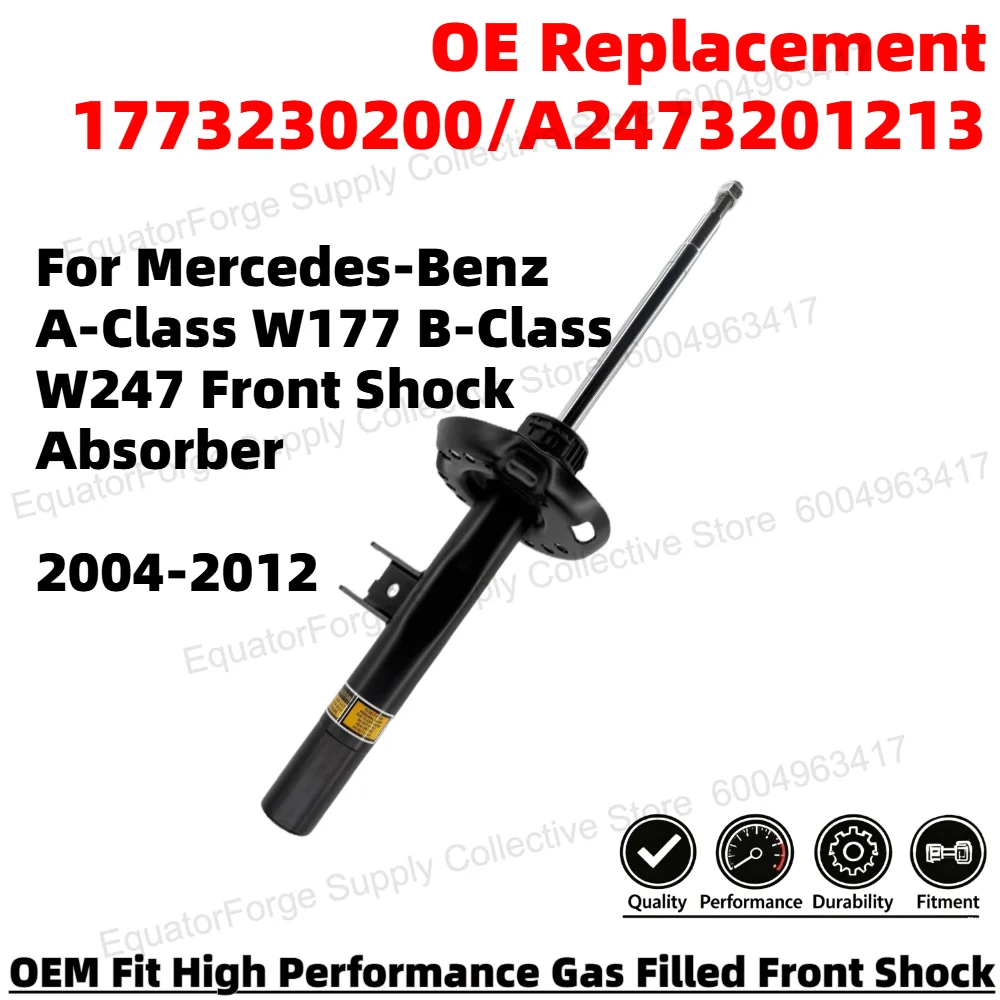 Used in Mercedes-Benz W177/247 ordinary front machine, shock absorber 1773230200/A2473201213
Used in Mercedes-Benz W177/247 ordinary front machine, shock absorber 1773230200/A2473201213