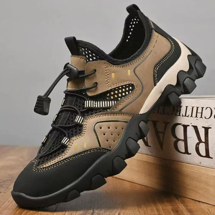 Spring and summer new mesh breathable men's shoes with soft soles and anti slip running sports and leisure shoes
Spring and summer new mesh breathable men's shoes with soft soles and anti slip running sports and leisure shoes