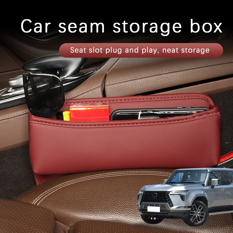 Car Seat Gap Storage Box Driver Front Auto Seat Gap Filler Organizer Wallet Keys Card Storage Box For Lexus GX
Car Seat Gap Storage Box Driver Front Auto Seat Gap Filler Organizer Wallet Keys Card Storage Box For Lexus GX