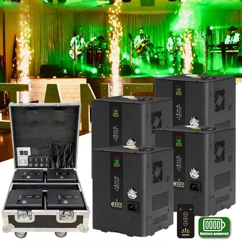 Mini 350W 2.4G Wireless Remote Control Powered Cold Firework Fountain 3m Cold Firework Machine for Wedding Event Party
Mini 350W 2.4G Wireless Remote Control Powered Cold Firework Fountain 3m Cold Firework Machine for Wedding Event Party