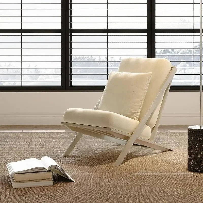 A Medieval Cream Wind Living Room Leisure Single Sofa Chair B & B Balcony Lamb Fleece Back Lounge Chair
A Medieval Cream Wind Living Room Leisure Single Sofa Chair B & B Balcony Lamb Fleece Back Lounge Chair