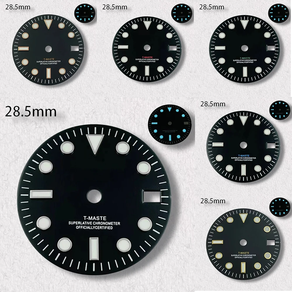 High Quality 28.5mm Print S Logo GMT Dial Fit NH34 Japanese Movement Ice Blue Luminous Watch Modification Accessories
High Quality 28.5mm Print S Logo GMT Dial Fit NH34 Japanese Movement Ice Blue Luminous Watch Modification Accessories