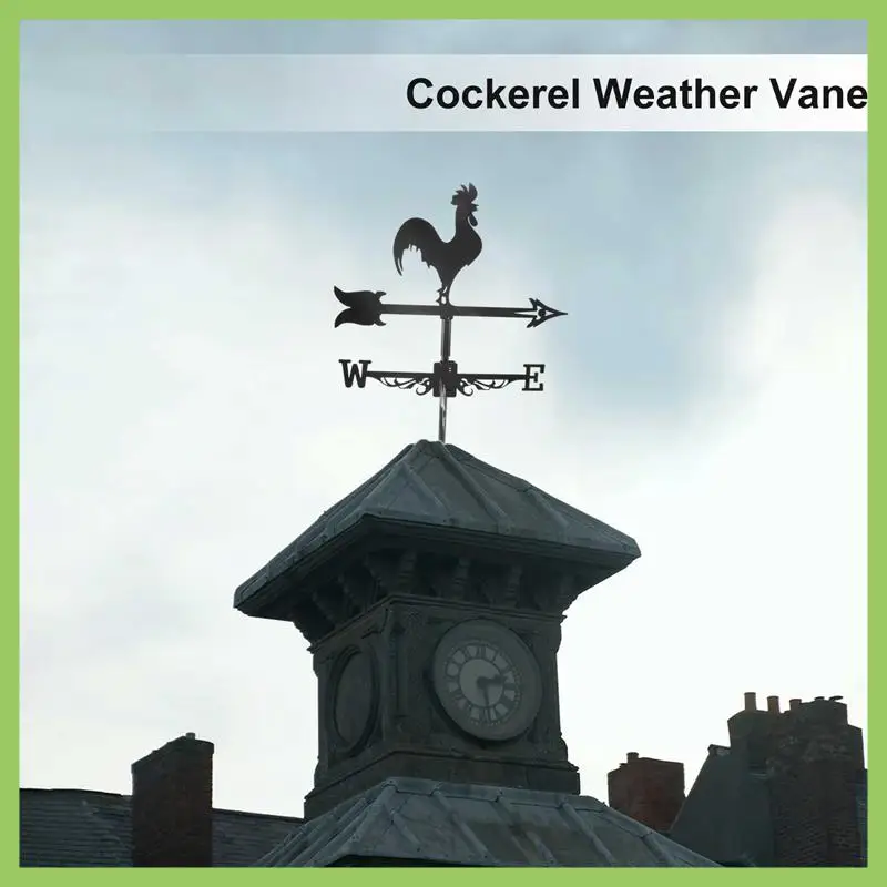 Флюгер с петухом — силуэт флюгера в стиле ретро — декоративный индикатор направления ветра для фермы на открытом воздухе 
Флюгер с петухом — силуэт флюгера в стиле ретро — декоративный индикатор направления ветра для фермы на открытом воздухе