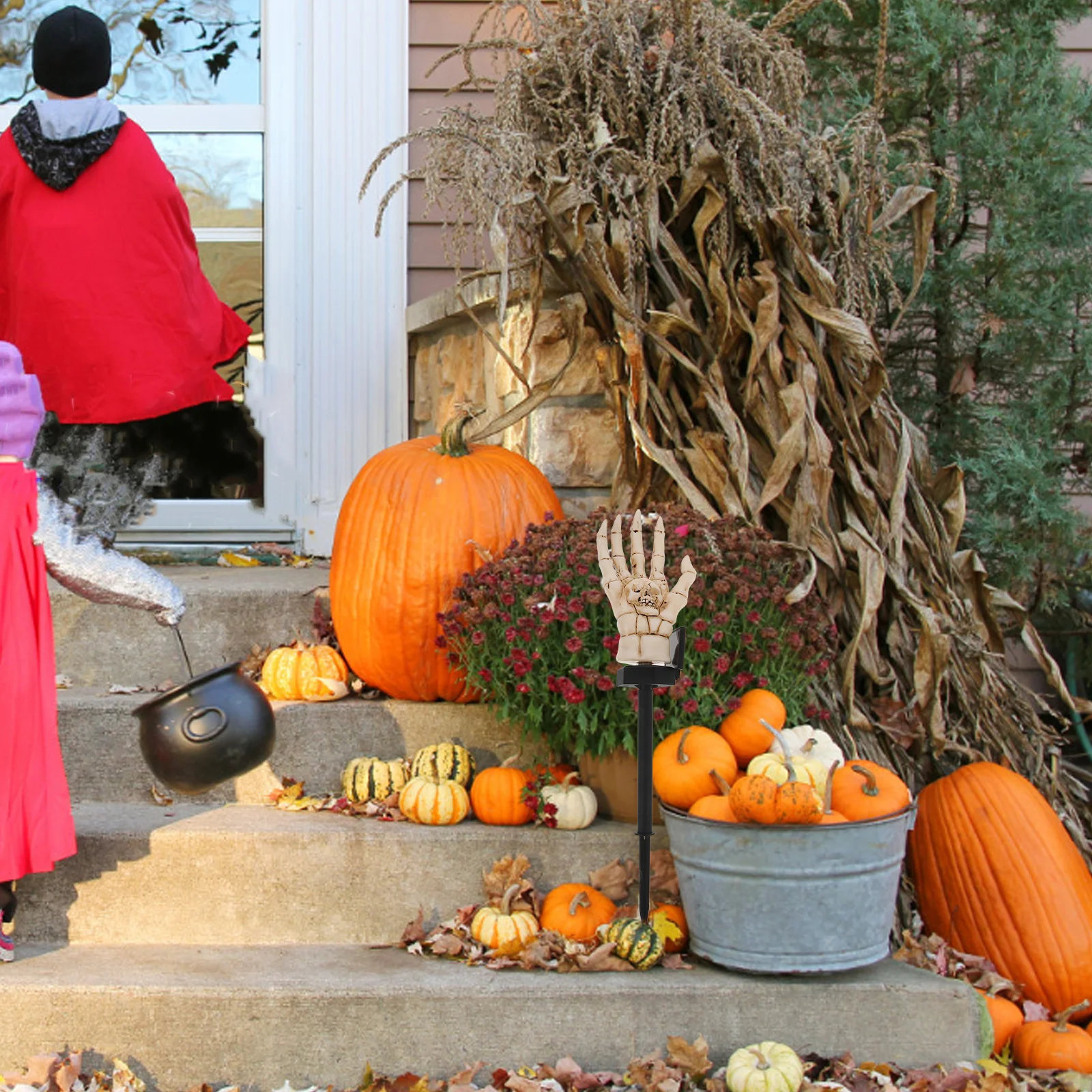 Palm Solar Stake Light Garden Yard Outdoor Halloween Decoration Landscape Lamp Solar Power Lamp Lawn Decor
Palm Solar Stake Light Garden Yard Outdoor Halloween Decoration Landscape Lamp Solar Power Lamp Lawn Decor