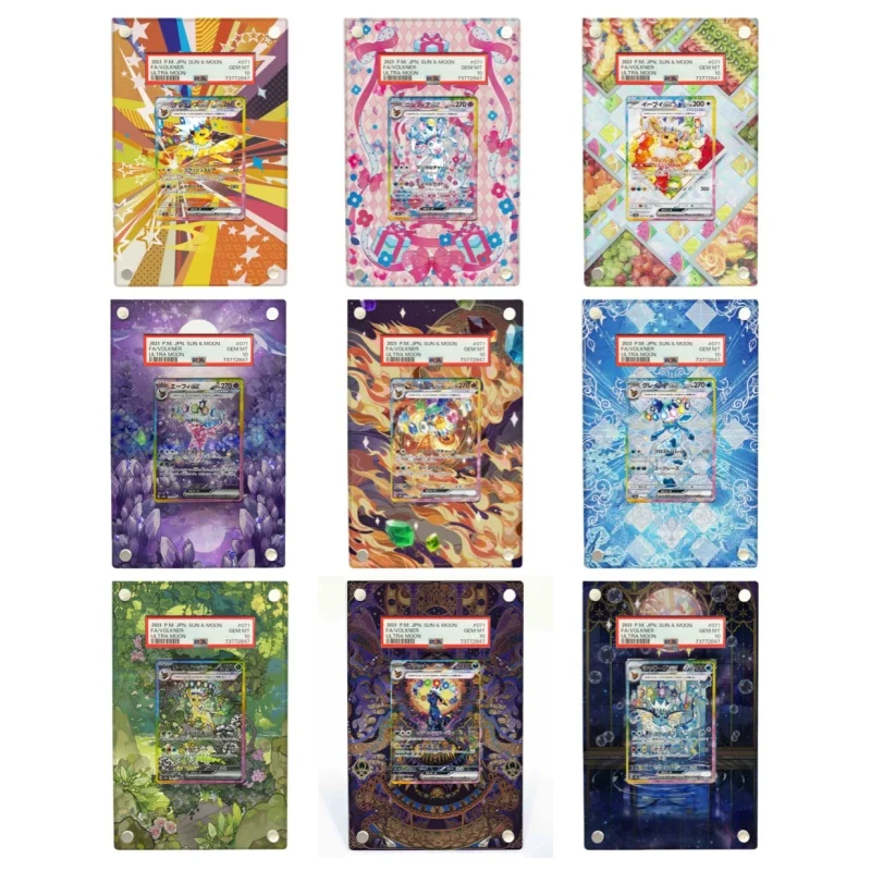 Pokemon Sylveon Card Brick Eevee Umbreon Glaceon Ptcg Diy Acrylic Action Toy Figures Anime Game Collection Display Rack Gift
Pokemon Sylveon Card Brick Eevee Umbreon Glaceon Ptcg Diy Acrylic Action Toy Figures Anime Game Collection Display Rack Gift