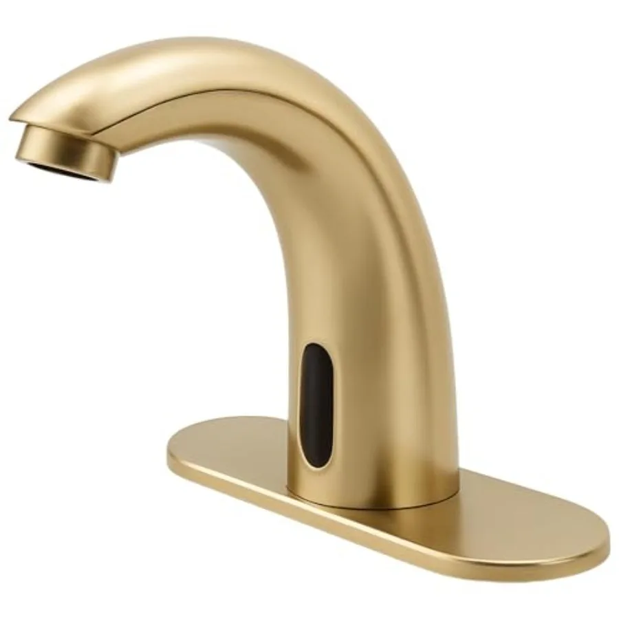 Touchless Bathroom Sink Faucet - Battery Operated Automatic Motion Sensor Hands Free Faucet with Hot and Cold Mixing Valve
Touchless Bathroom Sink Faucet - Battery Operated Automatic Motion Sensor Hands Free Faucet with Hot and Cold Mixing Valve