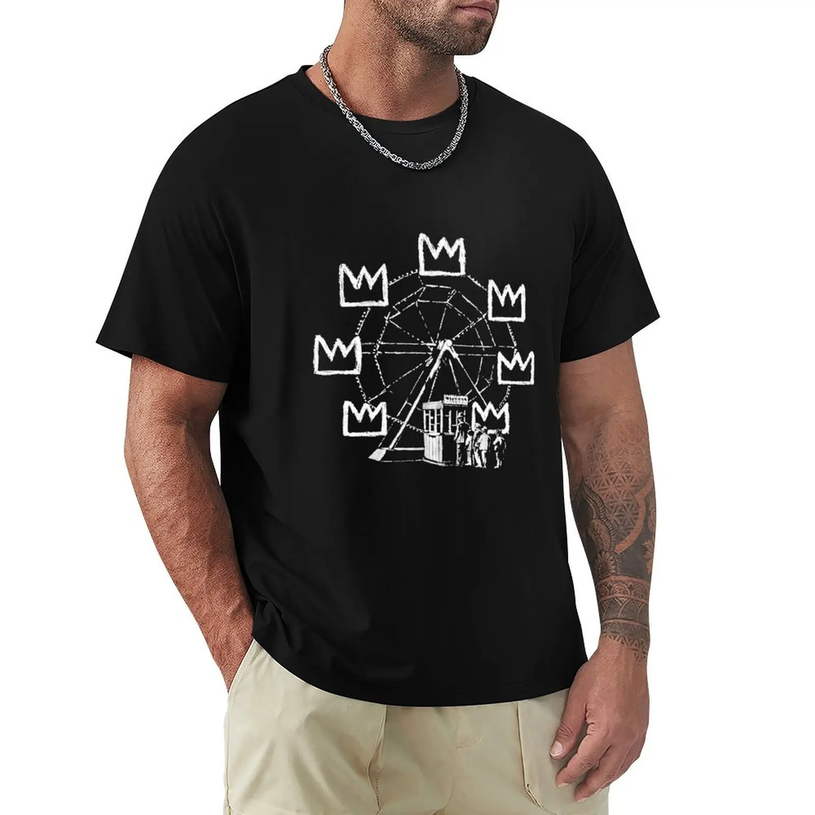 Banksy wheel T-Shirt custom shirt designer shirts mens big and tall t shirts
Banksy wheel T-Shirt custom shirt designer shirts mens big and tall t shirts