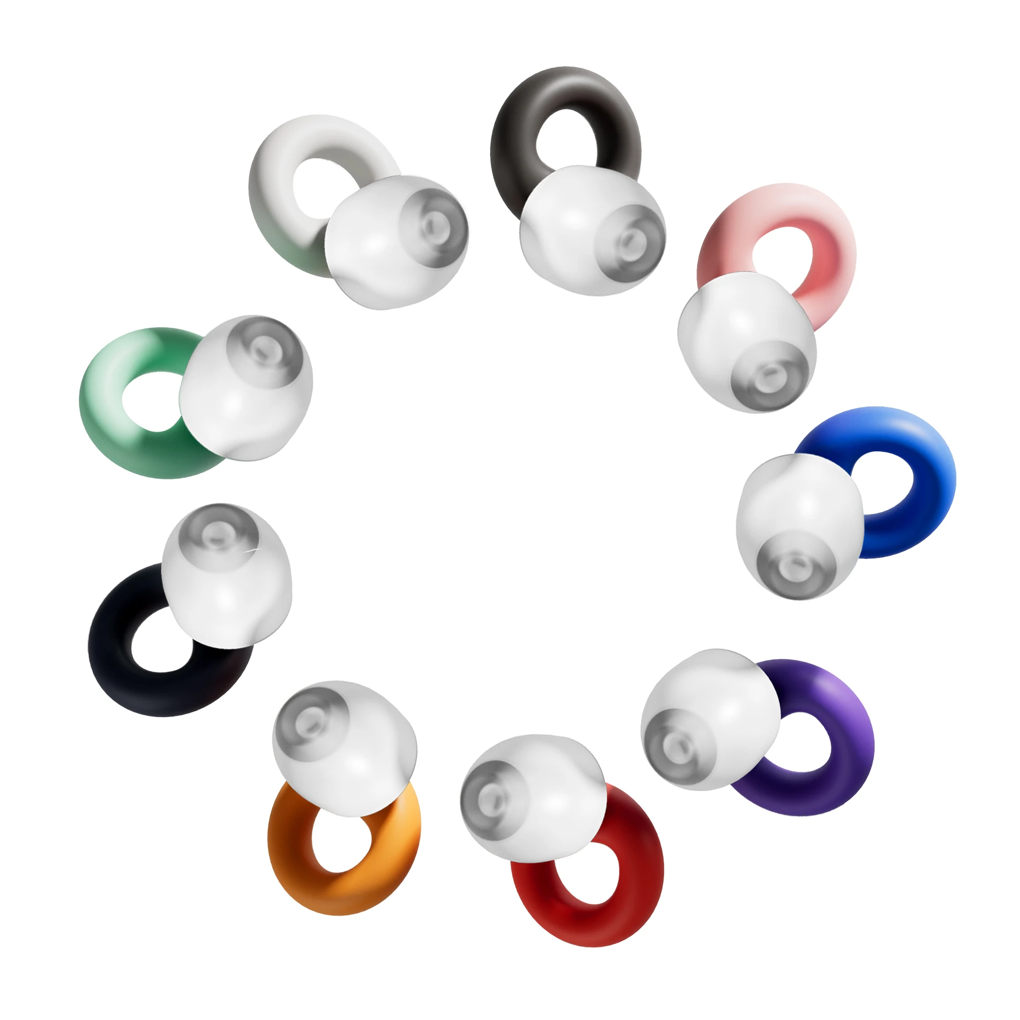 Reusable Silicone Ear Plugs - Concerts Ear Plugs Hearing Protection & Festivals, Swim, Musicians - 6 Ear Tips in S/M/L
Reusable Silicone Ear Plugs - Concerts Ear Plugs Hearing Protection & Festivals, Swim, Musicians - 6 Ear Tips in S/M/L