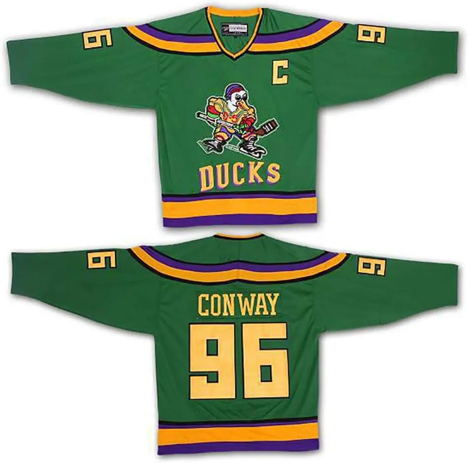 Чарли Конвей # Хоккейные майки из фильма Mighty Ducks 96. Мужские толстовки NHL. Дышащая футболка с длинным рукавом, L.
Чарли Конвей # Хоккейные майки из фильма Mighty Ducks 96. Мужские толстовки NHL. Дышащая футболка с длинным рукавом, L.