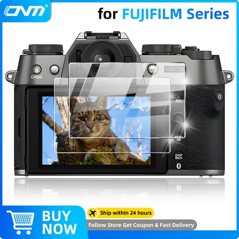 Confezione da 2 pezzi in vetro temperato per Fujifilm XT50 XT30 XT5 XT4 X100VI X100V X100IV XS20, pellicola proteggi schermo antigraffio accessori