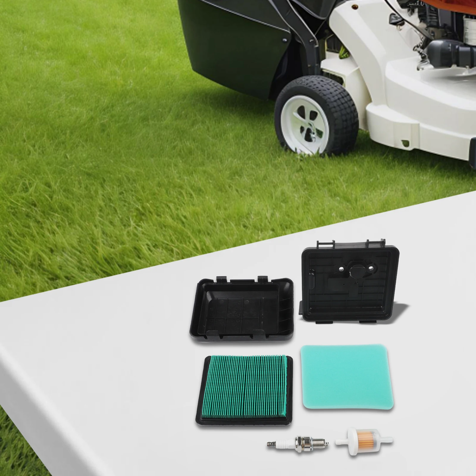 Комплект для садовой техники: крышка воздушного фильтра, топливный фильтр, аксессуары для замены GC135 GCV135 GCV190
Комплект для садовой техники: крышка воздушного фильтра, топливный фильтр, аксессуары для замены GC135 GCV135 GCV190